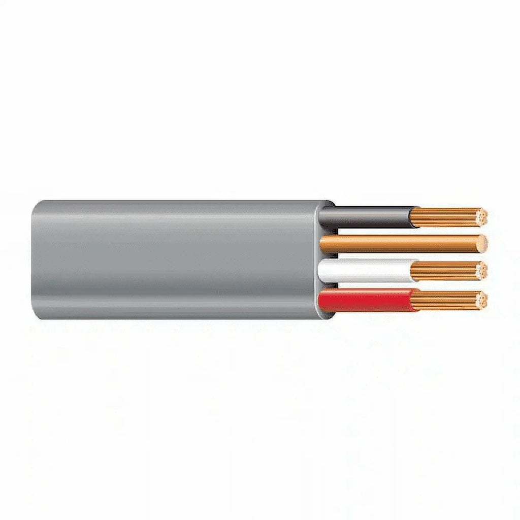 200' 8/3 UF - B Wire Copper Underground Feeder Cable with Ground Gray 600V