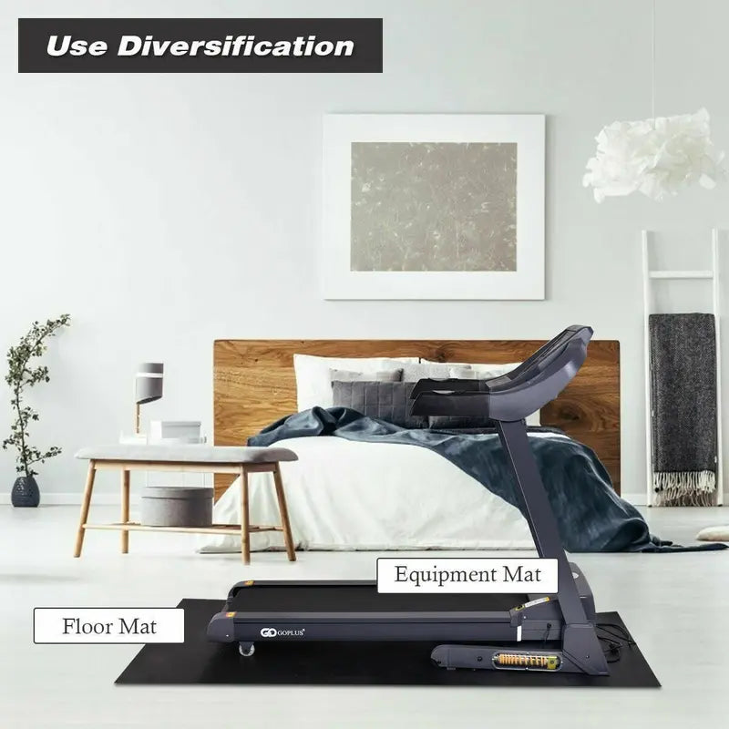 Premium Thick Treadmill Mat – 36″ x 78″ High-Density Waterproof PVC for Hardwood Floors