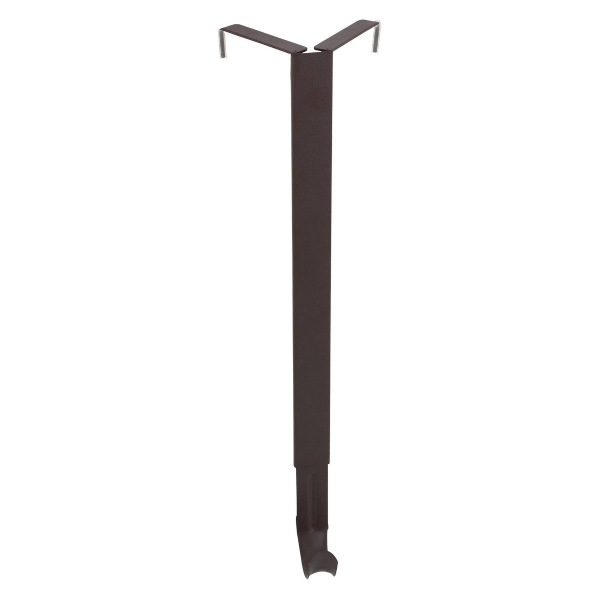 Haute Decor Adapt Adjustable Wreath Hanger, Top & Length Adjustable Version - Matte Brown