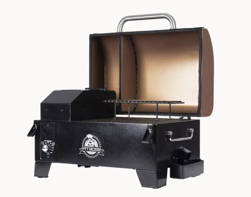 Pit Boss Copper Tabletop Pellet Grill – Compact Wood-Fired Cooking Solution