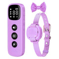 Compact Remote-Controlled Dog Training Collar with Vibration, Tone, and Light Signals