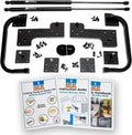 DIY Queen Murphy Bed Hardware Kit – Space-Saving Wall-Mounted Lift System with Vertical Installation Design