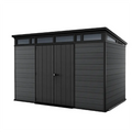 Keter Cortina 11 ft. x 7 ft. Weather-Resistant Resin Storage Shed