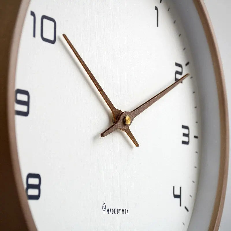 Scandinavian Silent Wall Clock – Simple, Functional, and Stylish