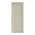 1-Panel Shaker Style Primed Wood Door EightDoors Size: 32" x 80"