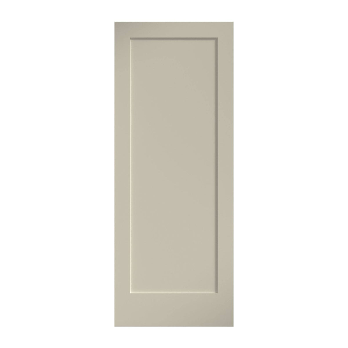 1-Panel Shaker Style Primed Wood Door EightDoors Size: 32" x 80"