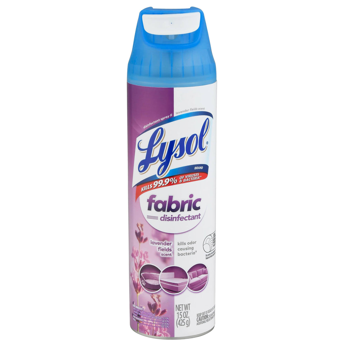 Lysol Fabric Disinfectant, Lavender Fields Scent - 15 oz