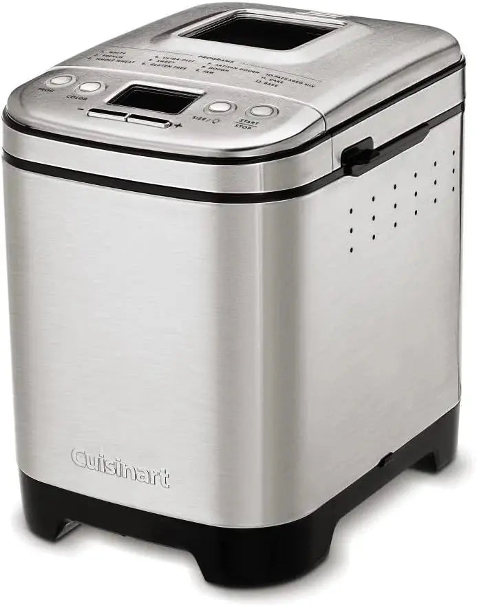 Cuisinart Compact Automatic Bread Maker – 2-Pound Loaf Capacity, Programmable Timer & Multiple Baking Options
