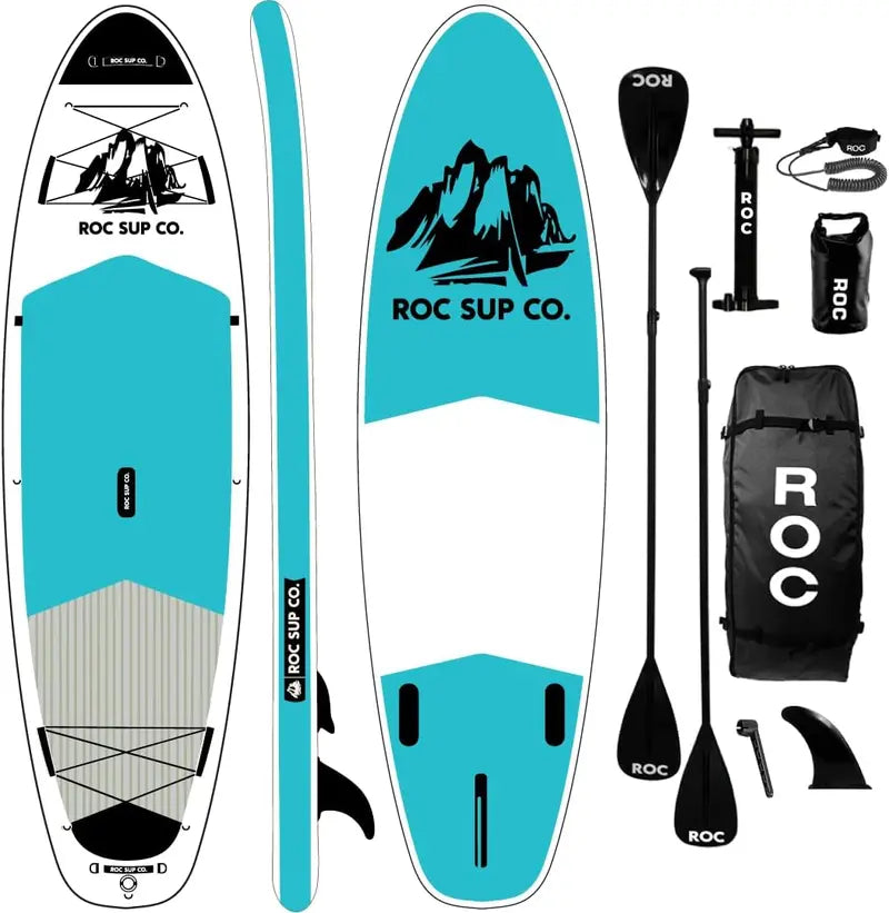 Roc High-Performance Inflatable SUP with Premium Accessory Bundle