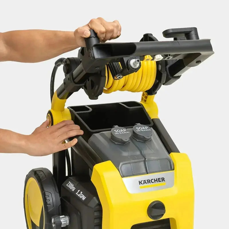 Kärcher K1700 Electric Pressure Washer – Includes 3 Nozzles & Detergent Tank
