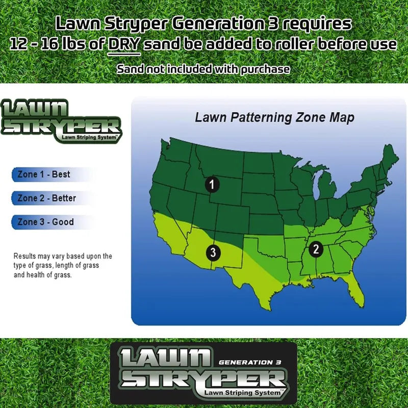 Lawn Stryper Gen 3 Lawn Striping Kit – Compatible Only with Honda 20–22 Inch Walk-Behind Mowers