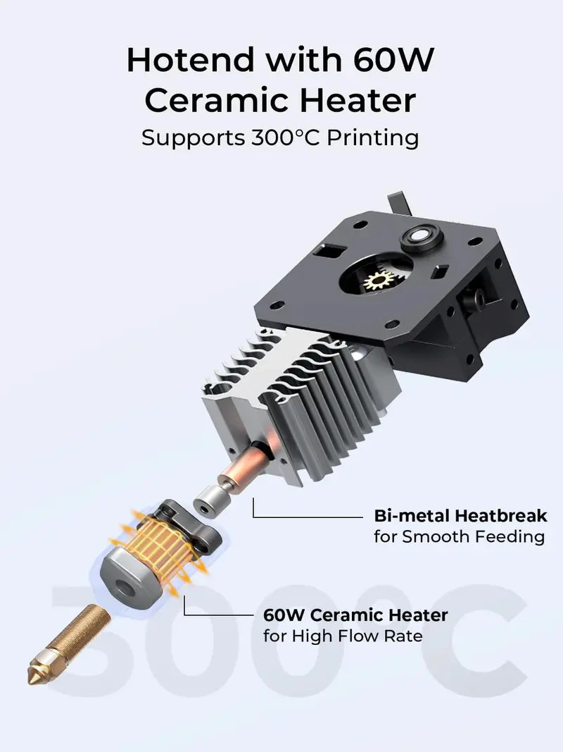Creality Ender-3 V3 KE High-Speed 3D Printer – 500 mm/s Printing Velocity