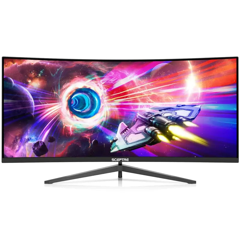 Sceptre 34-Inch Curved Ultrawide WQHD Monitor – 165Hz Refresh Rate