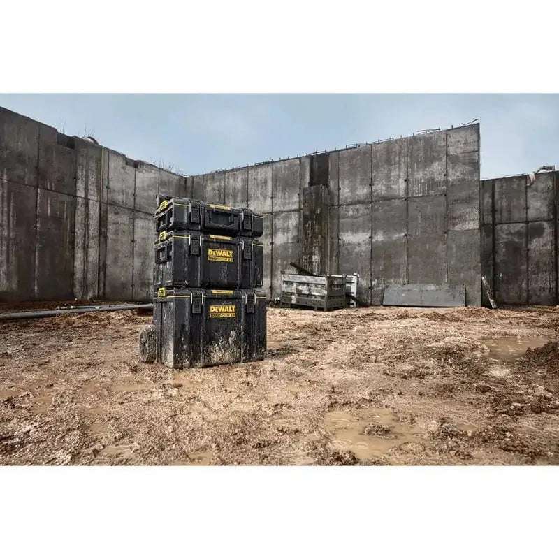 DEWALT TOUGHSYSTEM 2.0 24-Inch Tower Tool Storage System – 3-Piece Modular Set (DWST60437)