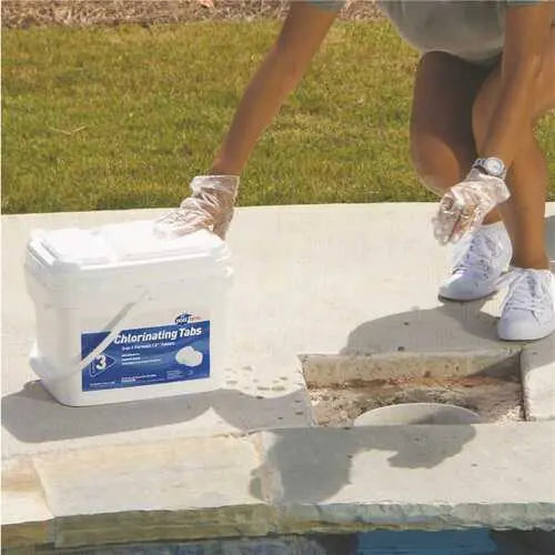 Pool Time Chlorinating Tablets – 35 lb Bulk Pack for Swimming Pools