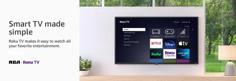 RCA 32  Class HD 720P Roku Smart LED Television