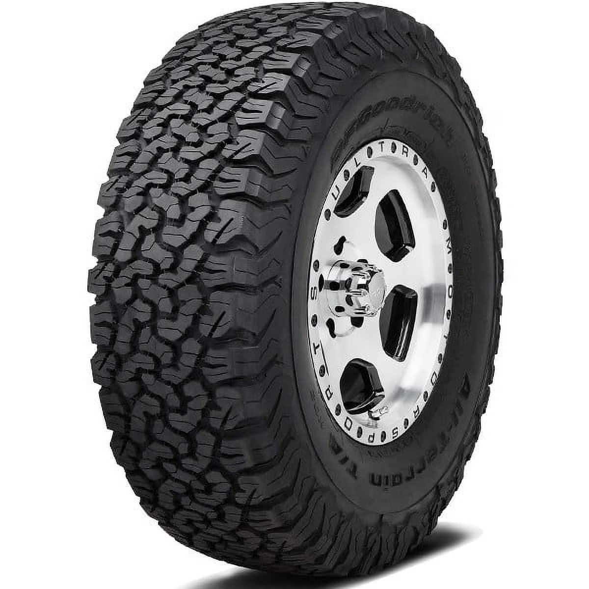 Set of 4 BFGoodrich All-Terrain T/A KO2 LT225/65R17 107S 8/D Truck SUV 3PMSF Tires BF95341 / 225/65/17 / 2256517