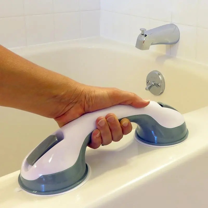 SecureGrip Bath & Shower Handrail – Textured Non-Slip Safety Support