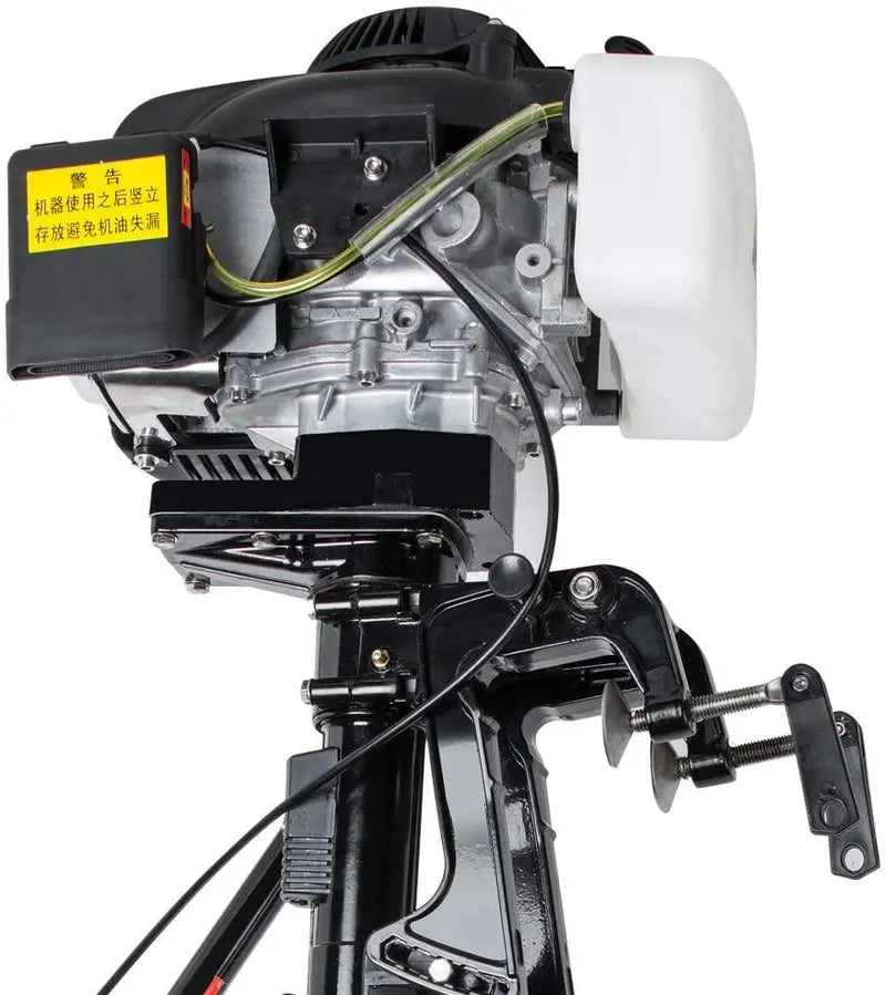 Funchic 3.6 HP 4-Stroke Outboard Motor – 55cc Air-Cooled Engine for Inflatables & Small Boats