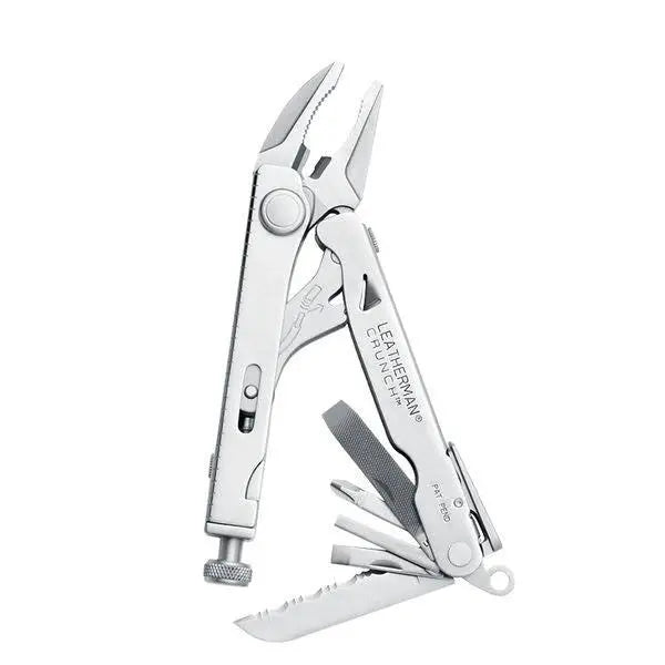 Leatherman Crunch Multi-Tool with Locking Pliers, Hard-Wire Cutters & Screwdrivers – Compact EDC Tool