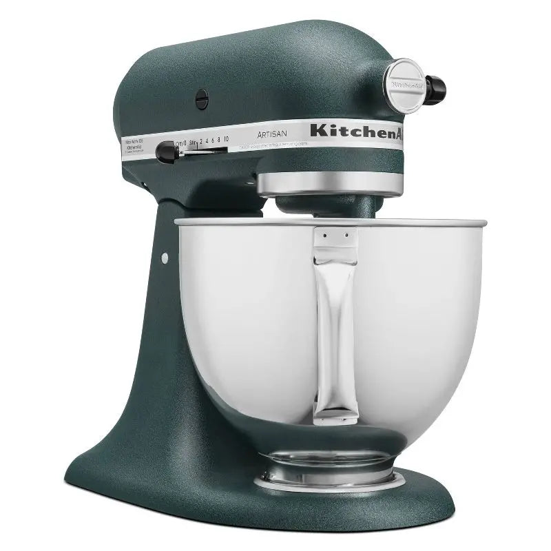 KitchenAid Artisan 10-Speed Stand Mixer – Hearth Hand Finish in Magnolia, Includes Accessories