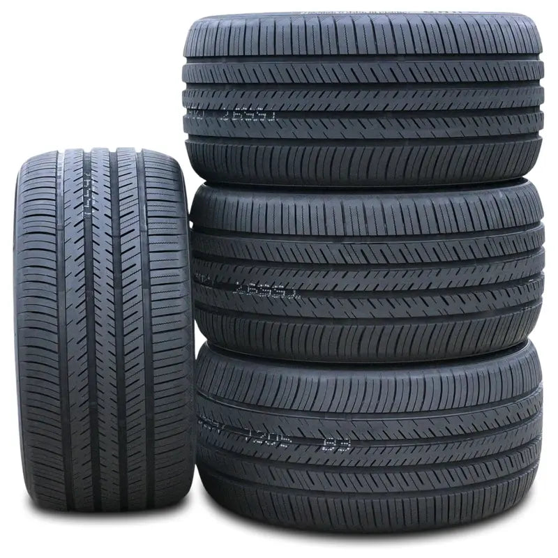 Set of 4 x 265/35R20 99Y XL High-Performance All-Season Tires – Complete Wheel Package for Mustang EcoBoost and Audi A7 Quattro