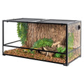 REPTIZOO Extra-Large 120-Gallon Reptile Terrarium – Spacious Glass Habitat for Snakes, Lizards & Large Amphibians