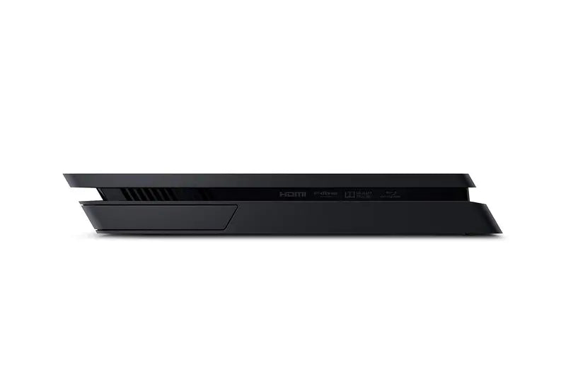 Refurbished PlayStation 4 Slim – 1TB Storage Gaming Console with Streamlined Design