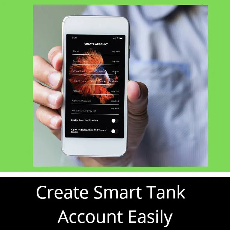 KollerCraft Smart Tank 6.5-Gallon Aquarium Kit, Create Custom LED Light Colors, Monitor Tank Temperature, Schedule Maintenance Reminders and Alerts Easily From Your iPhone or Android