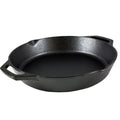 Lodge 12 Cast Iron Dual Handle Pan, Black