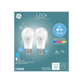 LED+ Color-Changing 60W Replacement LED General Purpose A19 Light Bulbs, 2-Pack