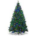 Premium Hinged Artificial Spruce Christmas Tree with UL-Certified Light Transformer