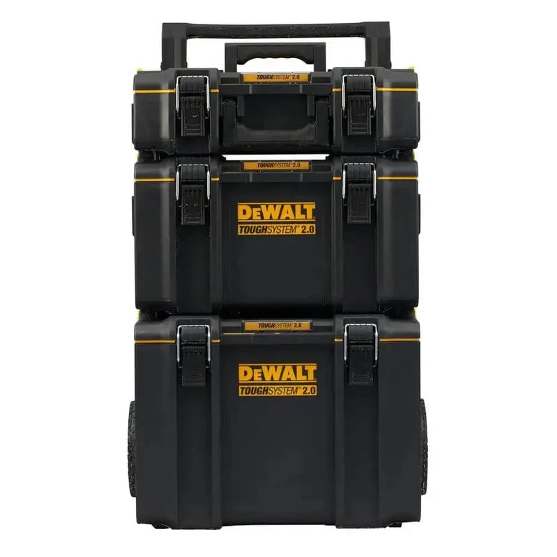 DEWALT ToughSystem 2.0 24″ Tower Tool Box System – 3-Piece Modular Set (DWST60437)