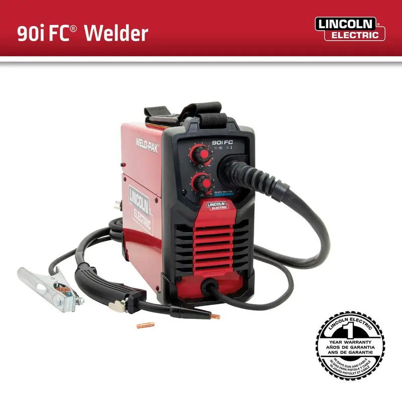 Lincoln Electric Weld-Pak 90i FC Flux-Cored Wire Feed Welder – No-Gas Setup (Model K5255-1)