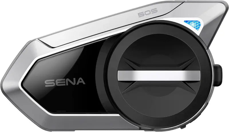 Sena 50S Bluetooth 5 Motorcycle Headset with Harman Kardon Sound & Mesh Intercom