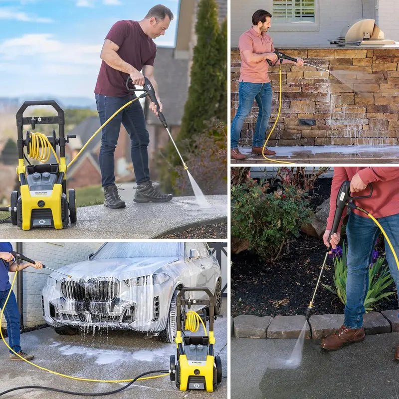 Kärcher K1700 Electric Pressure Washer – Includes 3 Nozzles & Detergent Tank