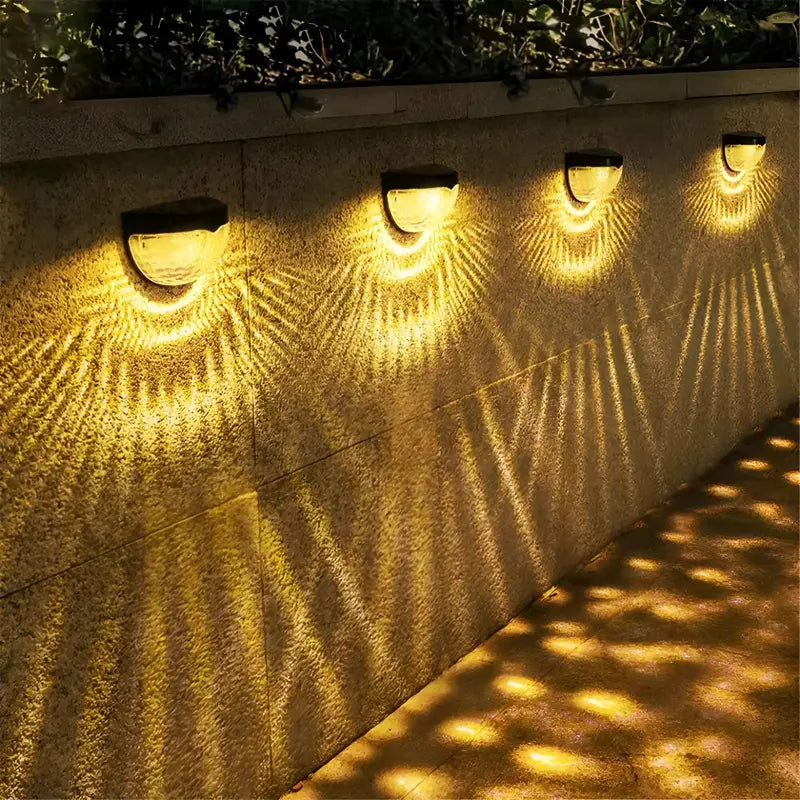 Solara Solar Wall-Mounted Garden Lamp – Energy-Efficient Outdoor Lighting for Vertical Spaces