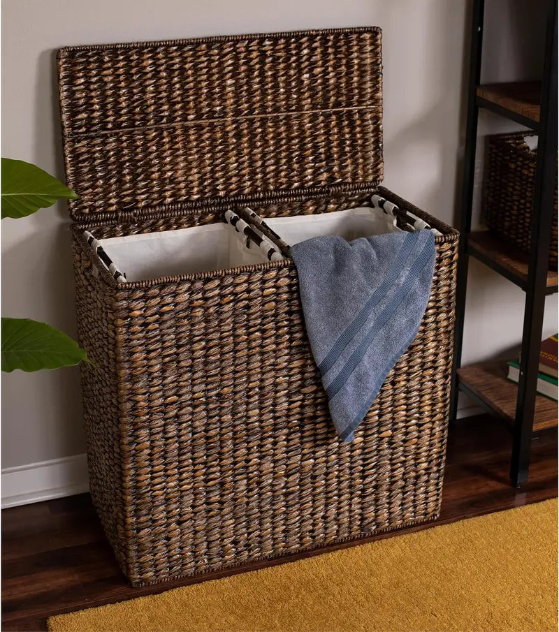 Extra-Large Split-Style Gift Basket with Premium Liner – Elegant Presentation for Gifting