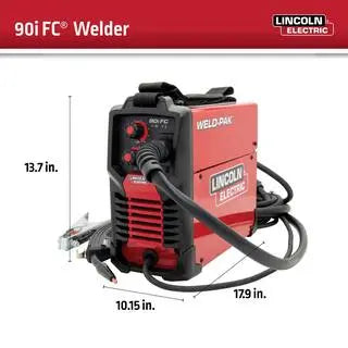 Lincoln Electric Weld-Pak 90i FC Flux-Cored Wire Feed Welder – No-Gas Setup (Model K5255-1)