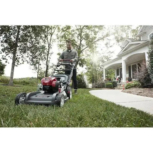 Self-Propelled Gas Lawn Mower with Perfect Pace Technology – 163cc Engine