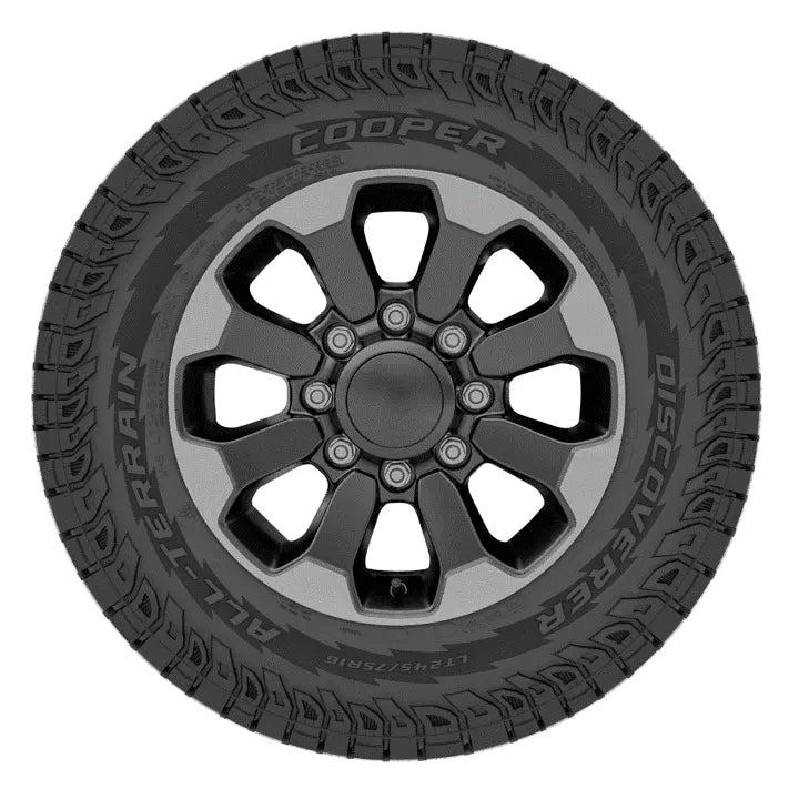 Cooper Discoverer AT3 All-Terrain Tire — LT265/75R16, Load Range R, 123 Load Index