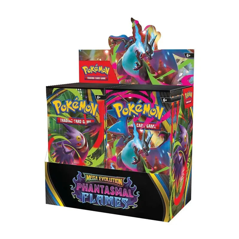 Pokémon TCG Mega Evolution: Phantasmal Flames Booster Display Box – 36-Pack Retail Case