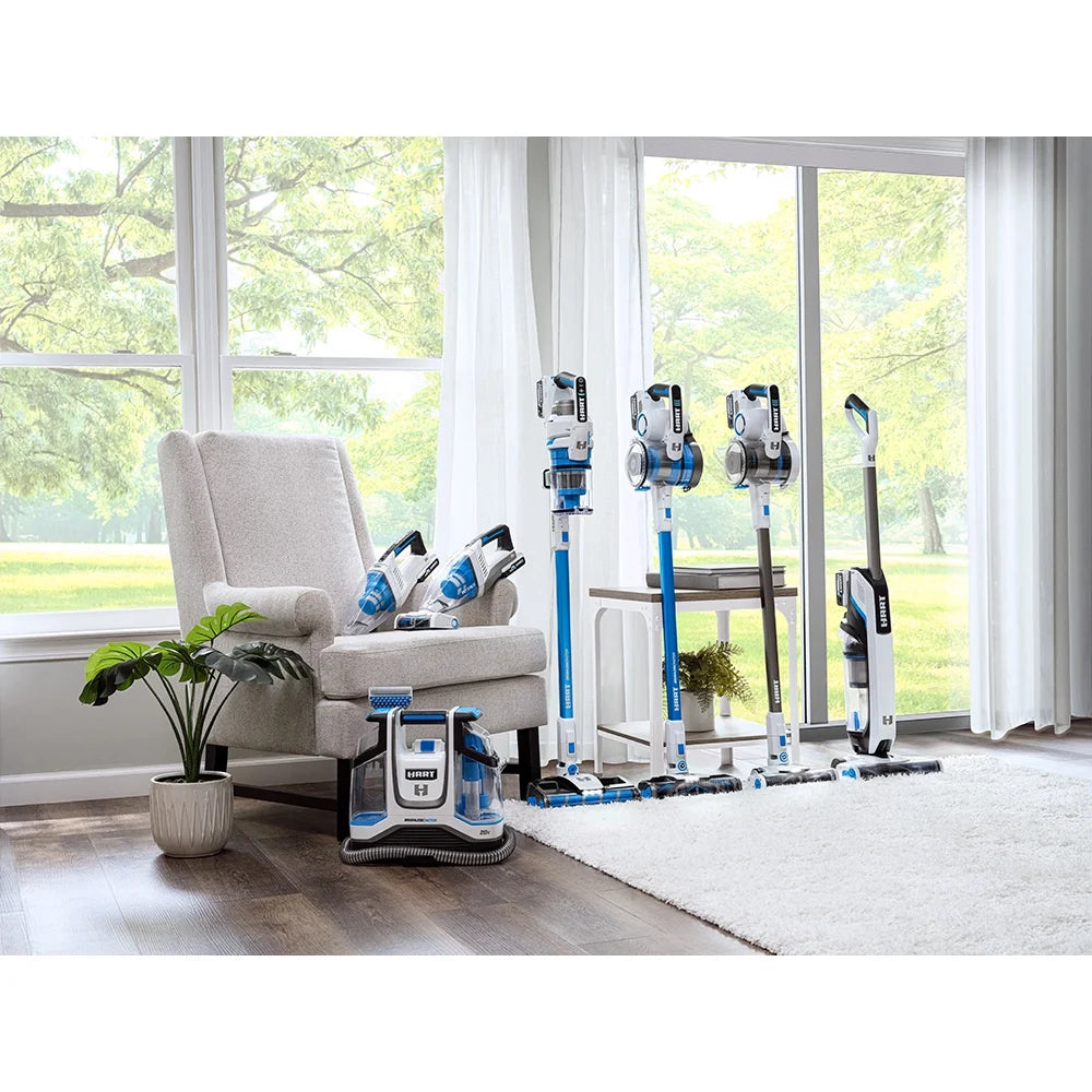 HART 20 - Volt Cordless Hand Vacuum Kit with Multi - Surface Motorized Brush Roll, HPHV34B