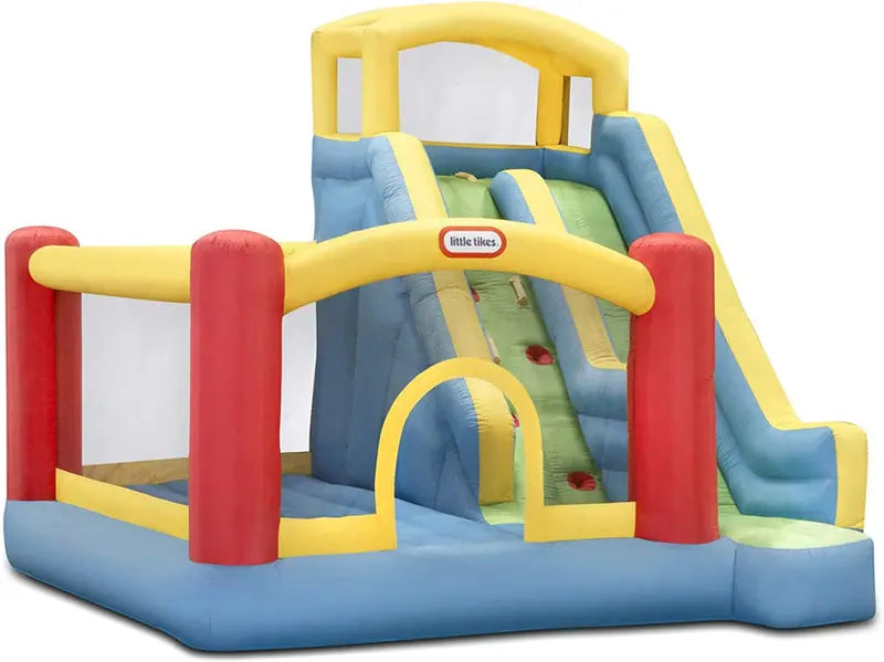 Little Tikes Giant Inflatable Slide & Bouncer – Family-Sized Indoor/Outdoor Play Center