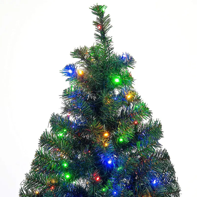 Premium Hinged Artificial Spruce Christmas Tree with UL-Certified Light Transformer