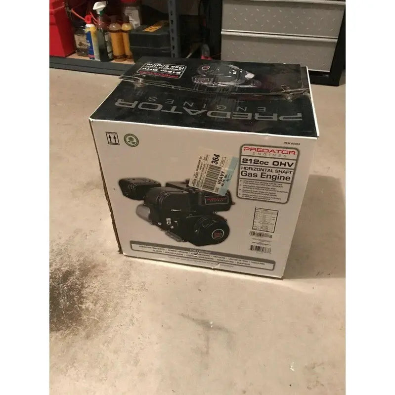 Predator 6.5 HP Horizontal Shaft Engine – 212cc Commercial-Grade Power Source