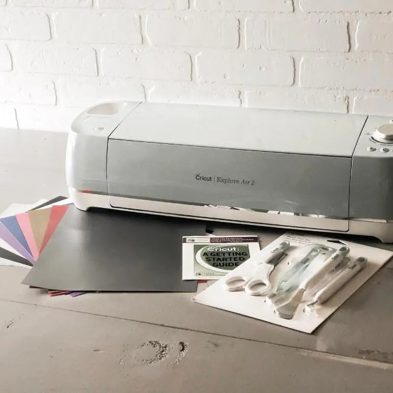 Cricut Explore Air 2 Machine Bundle with Bluetooth, Vinyl Starter Kit & Design Space Access