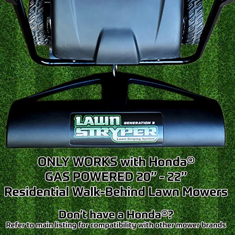 Lawn Stryper Gen 3 Lawn Striping Kit – Compatible Only with Honda 20–22 Inch Walk-Behind Mowers