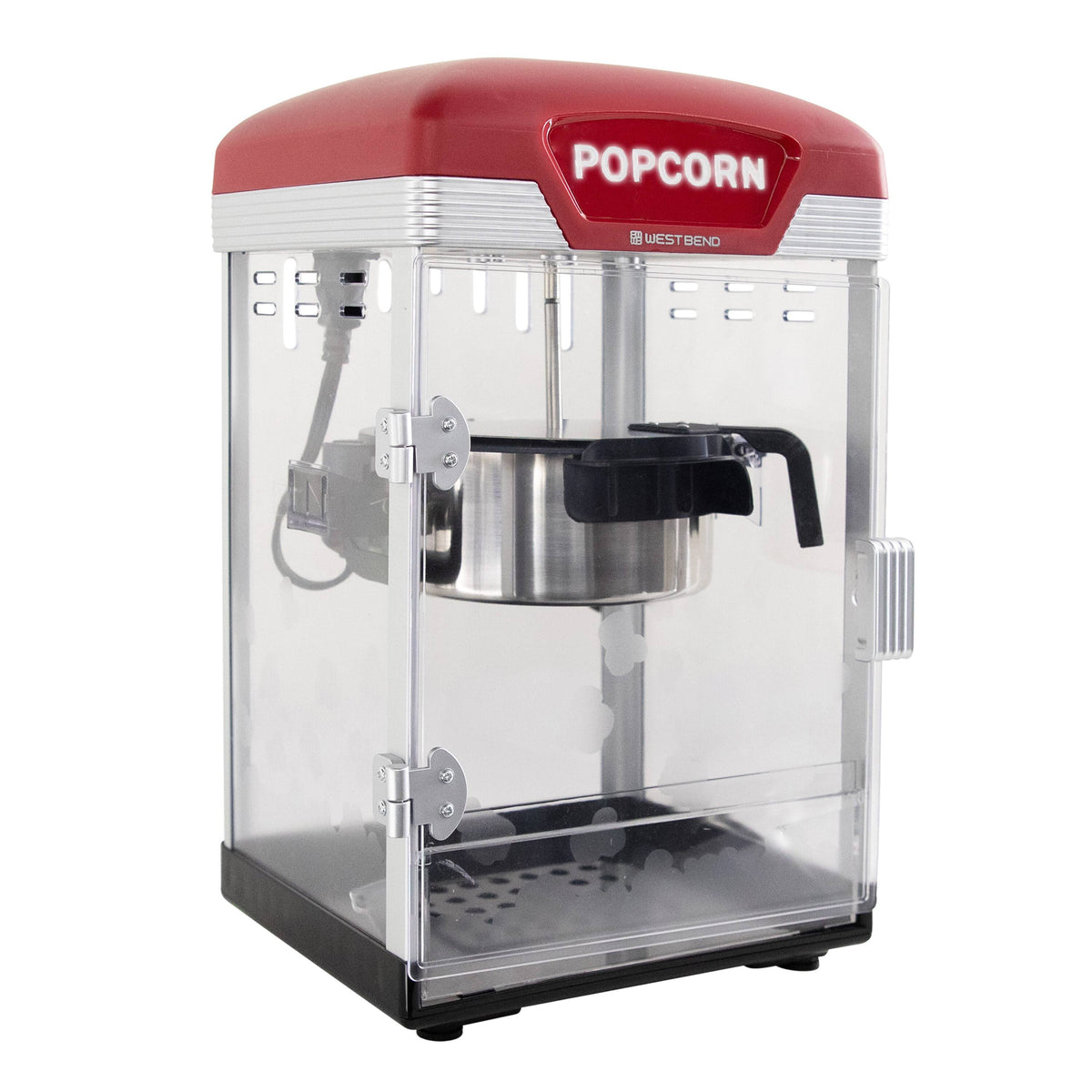 West Bend Theater Crazy 4 Qt. Popcorn Machine Red