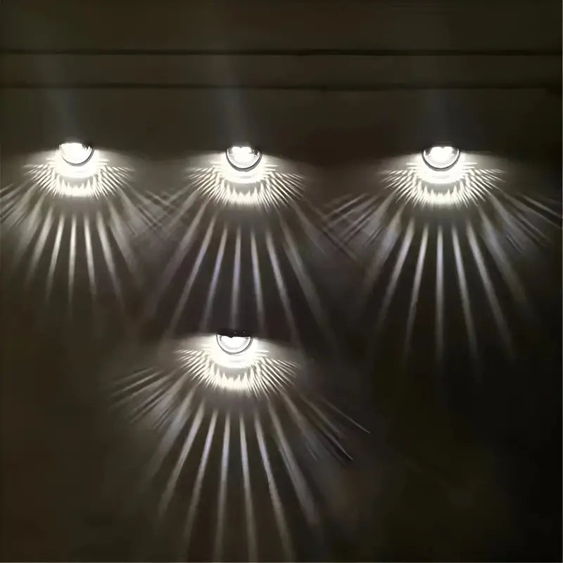 Solara Solar Wall-Mounted Garden Lamp – Energy-Efficient Outdoor Lighting for Vertical Spaces